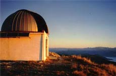 observatory dome of mont-chiran